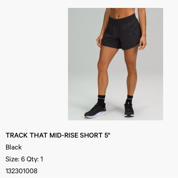 Lululemon Track That Short - Picture 5 of 5